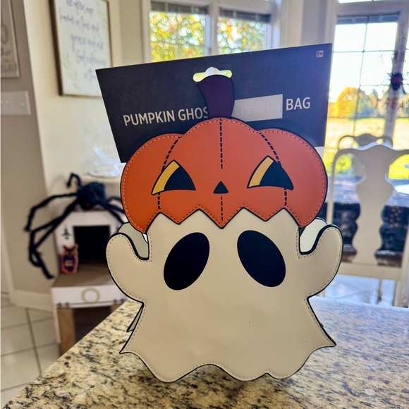 Pumpkin Ghost Bag - Picture 1 of 5